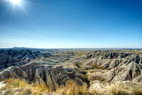 Conversation Of The Cliffs Across The Valley - Badlands of South Dakota USA